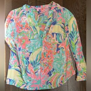 Lilly Pulitzer blouse size small